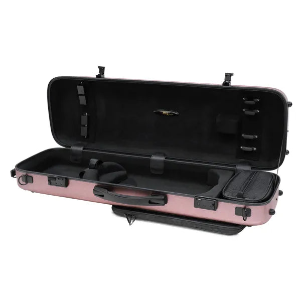 Violin case HQ Polycarbonate Oblong Rose Gold