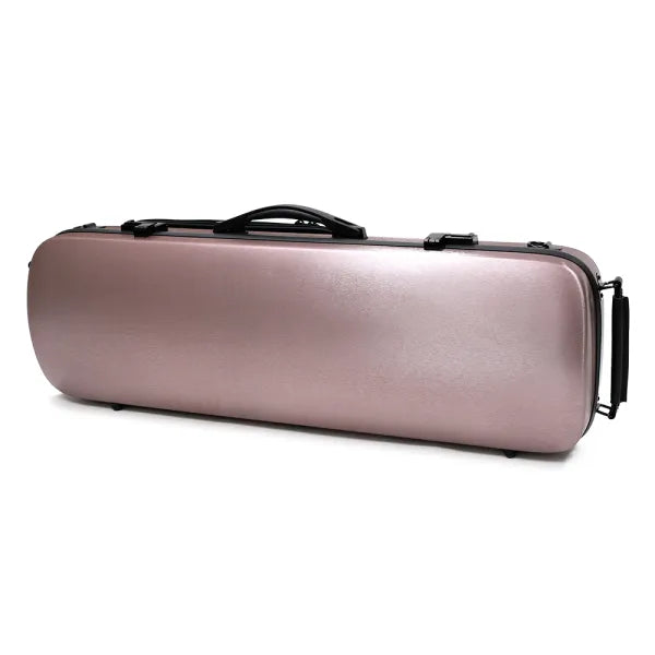 Violin case HQ Polycarbonate Oblong Rose Gold