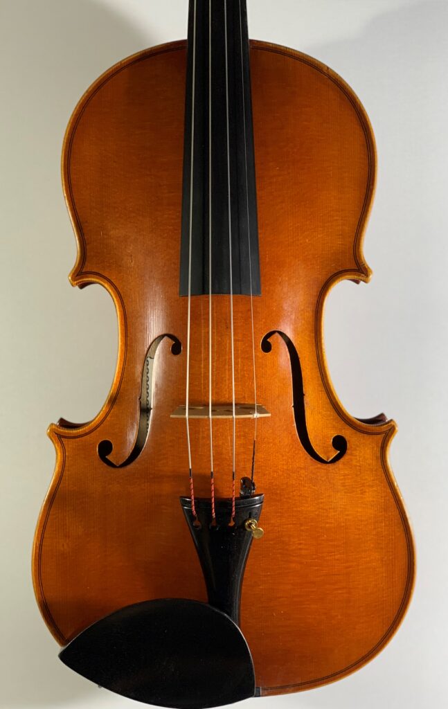 Violin labelled Mathias Weineisen, Mittenwald, Germany, 1916.